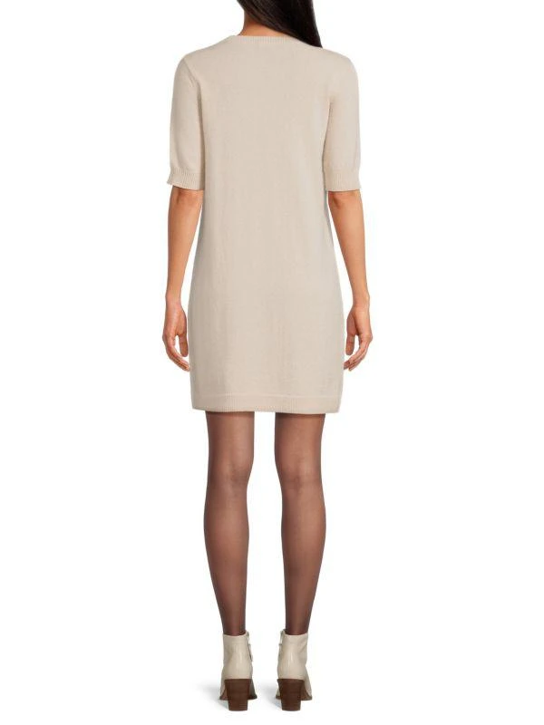 Saks Fifth Avenue 100% Cashmere Mini Sweater Dress 2