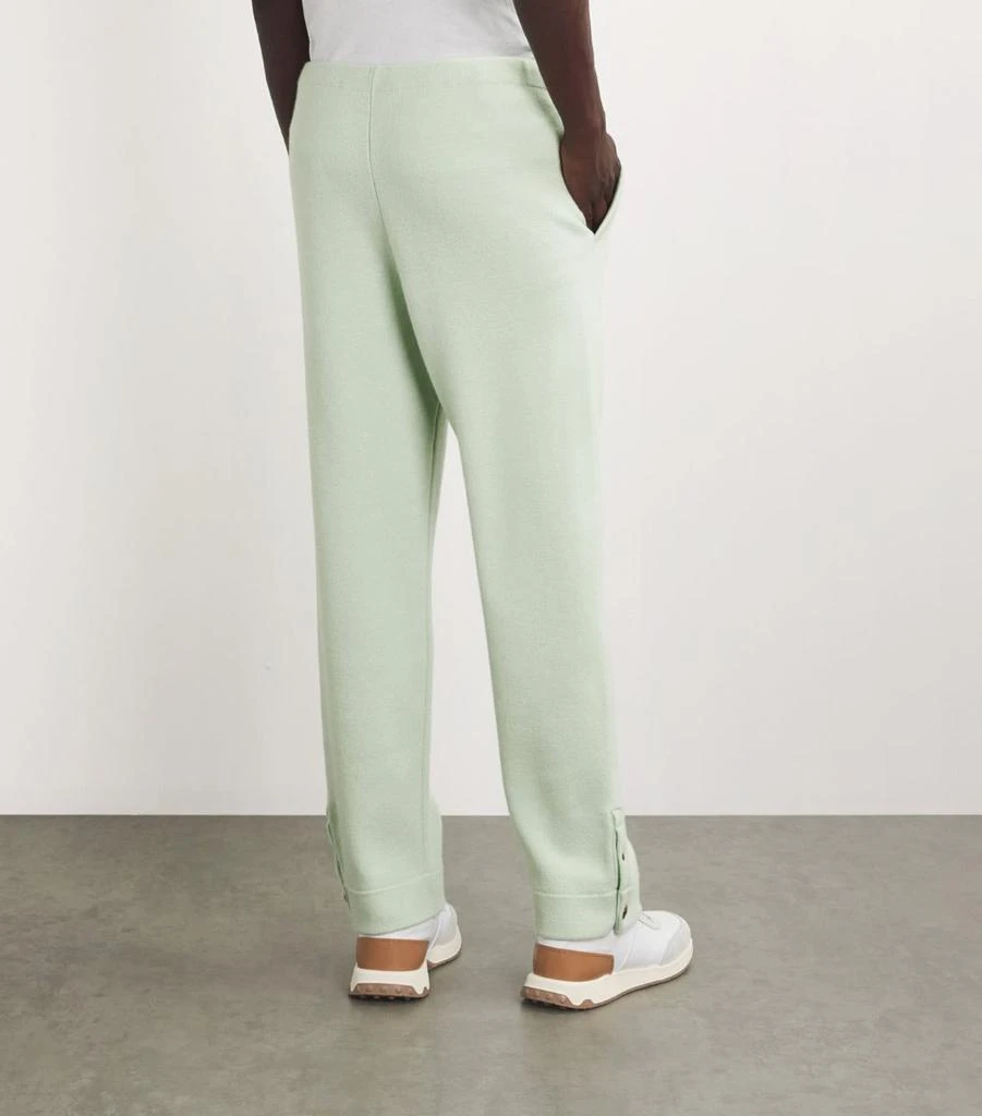 GOD'S TRUE CASHMERE Unisex Cashmere and Tiger's Eye Straight Sweatpants 4
