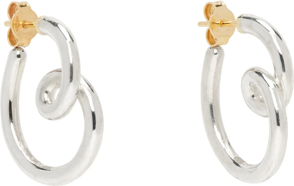 Bea Bongiasca Silver BB Earrings 2