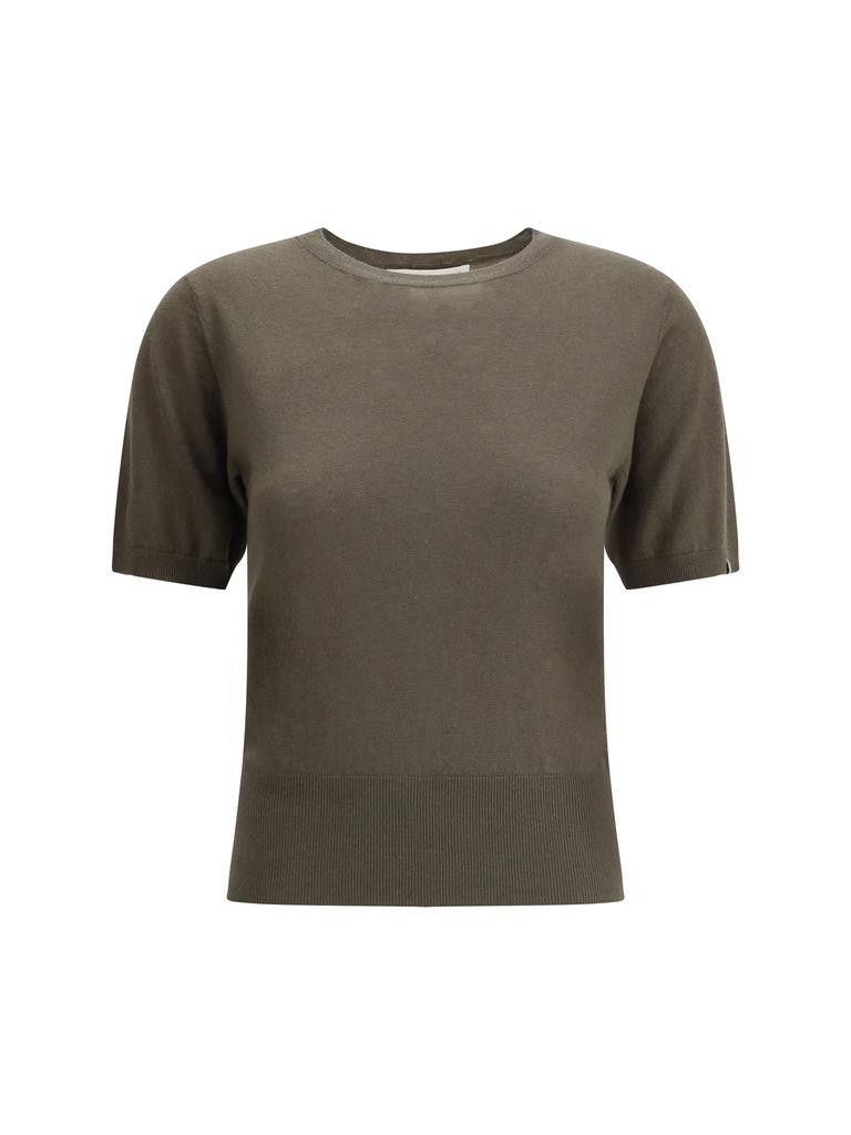 Extreme Cashmere Short-sleeved Sweater