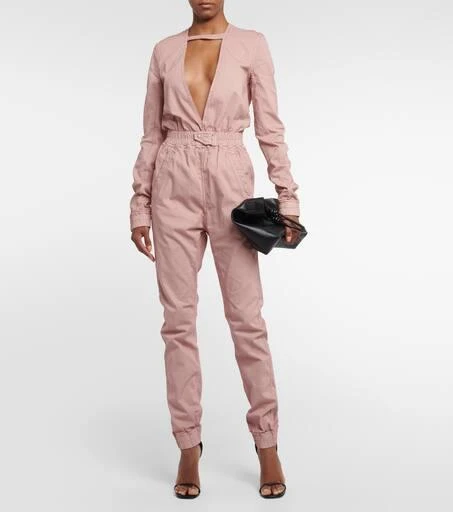 Rick Owens Coated denim jumpsuit 2