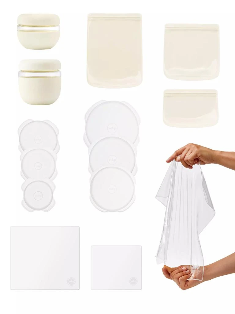 W&P 14-Piece Sustainable Kitchen Food Storage Set 4