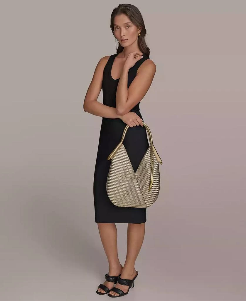 Donna Karan Baldwin Mini Metallic Shoulder Bag 6