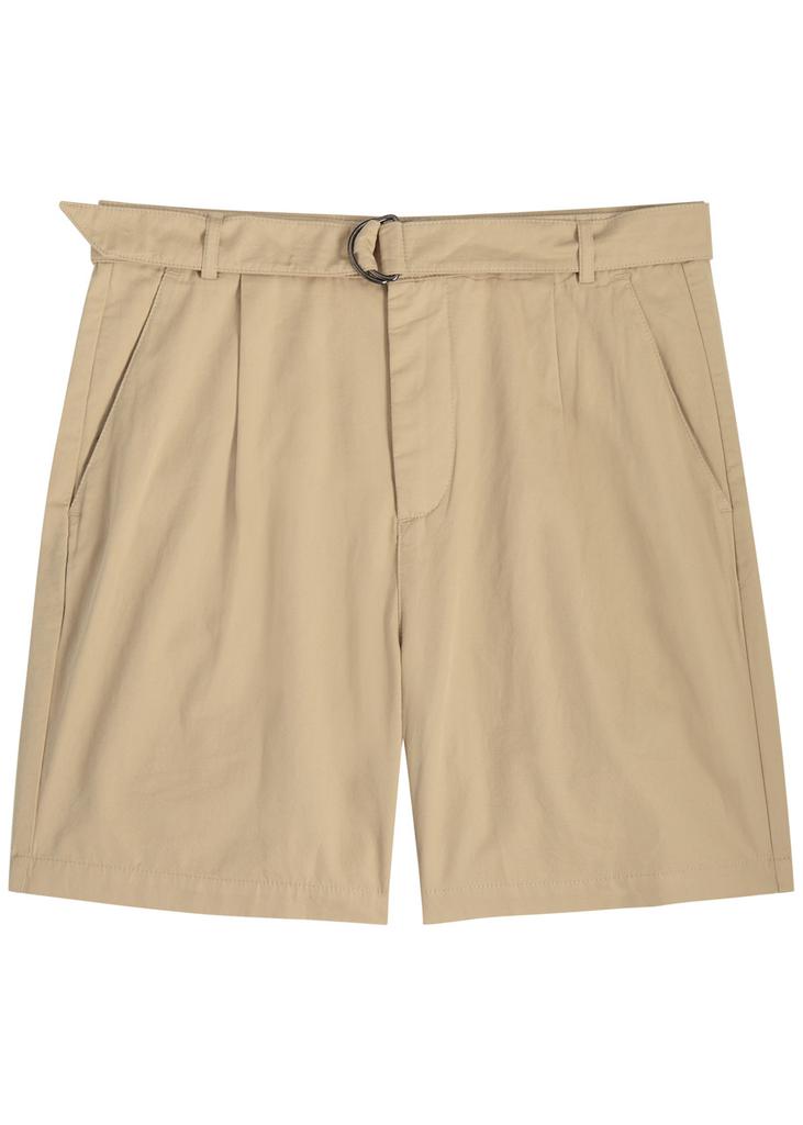 Oliver Spencer Belted cotton shorts