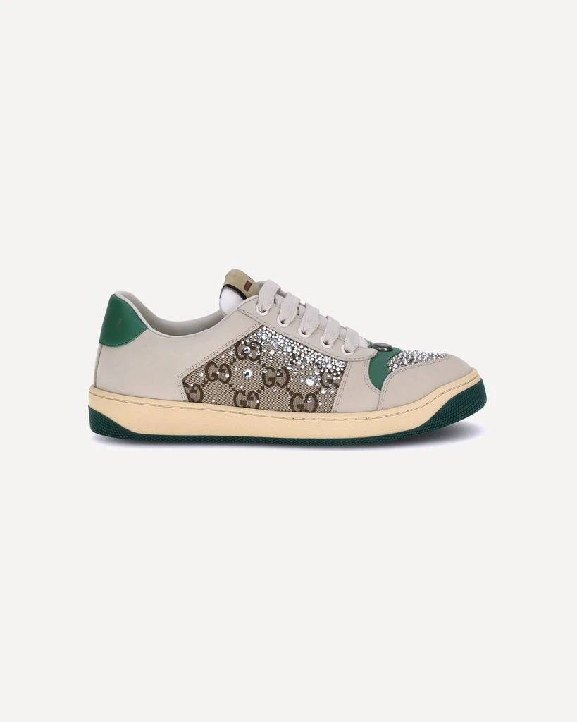 Gucci Rhinestone Screener Sneakers 3