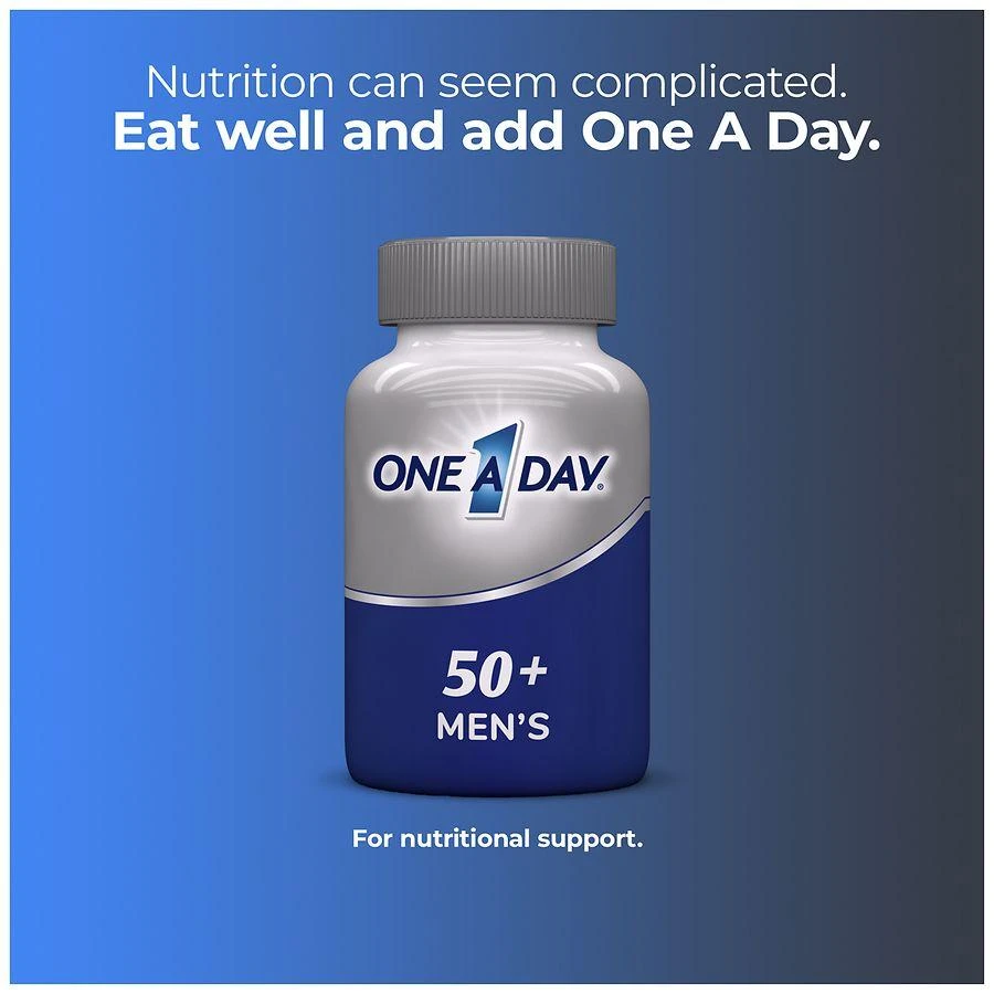 One A Day Mens 50+ Multivitamin 3