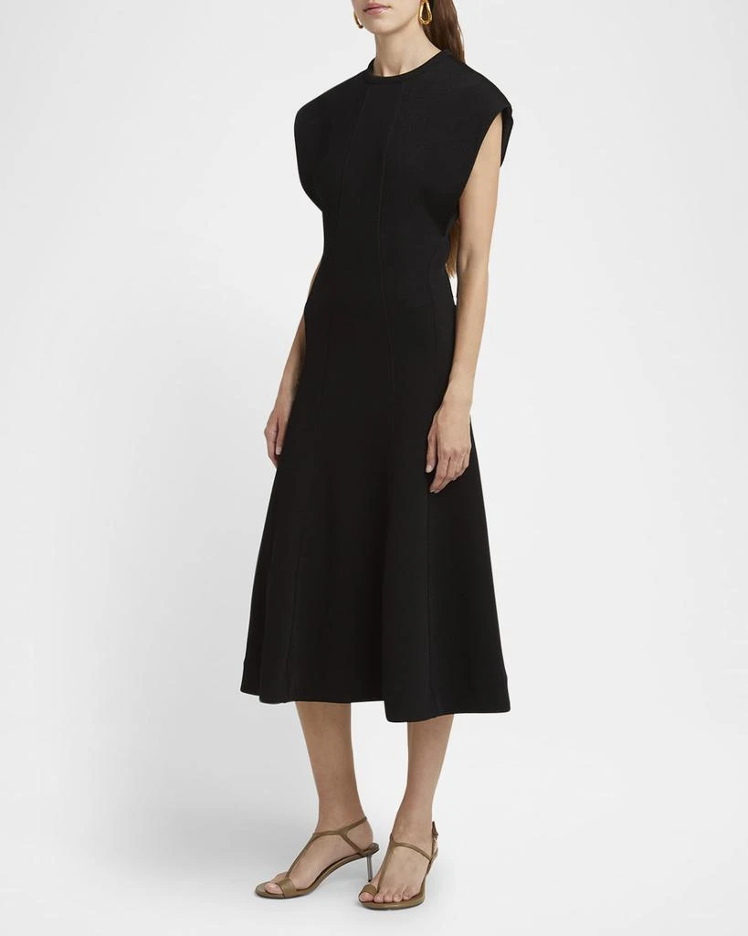 Jil Sander Sleeveless Midi A-Line Dress 4