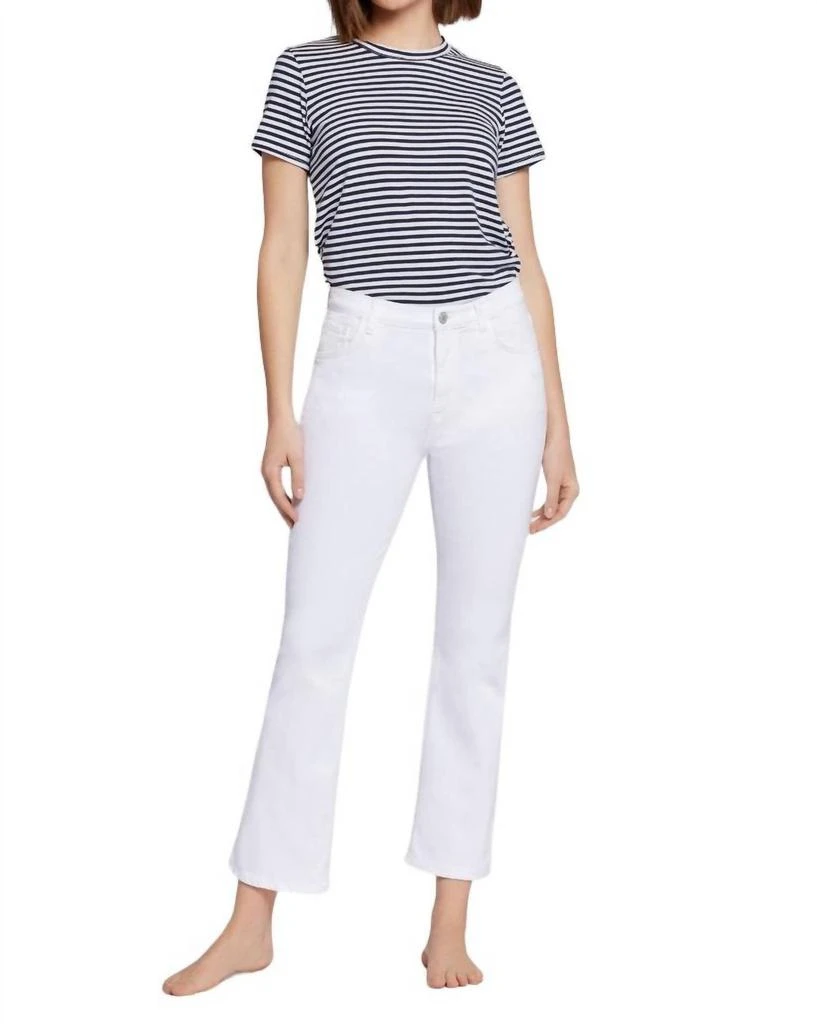 Current Elliott Boulevard Bootcut Jean In Optic White 1