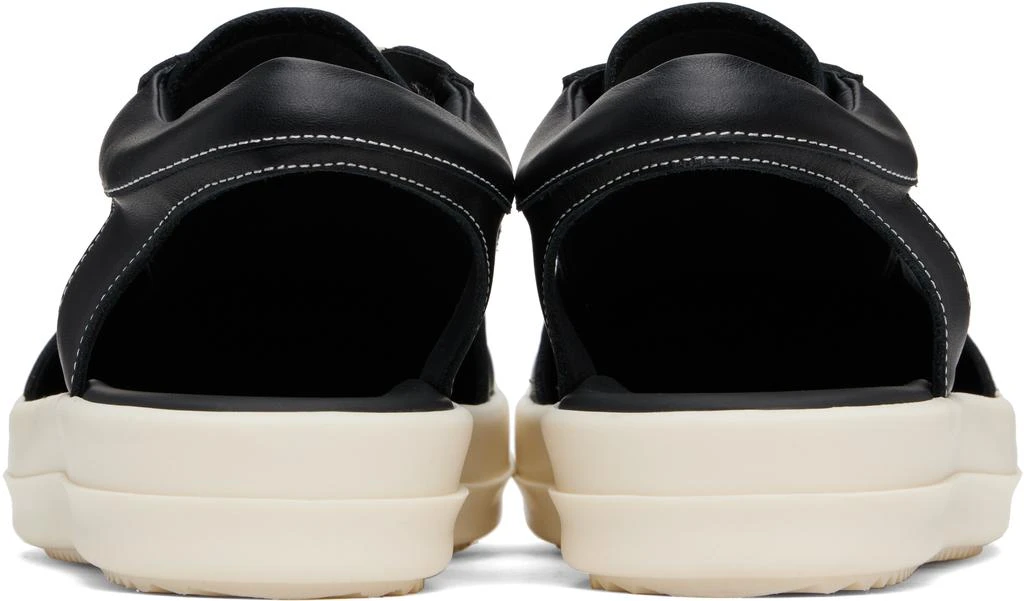 Rick Owens Black Hollywood Hollowed Vintage Sneaks Sneakers 2