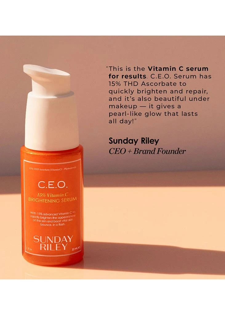 Sunday Riley C.E.O. 15% Vitamin C Brightening Serum 30ml 6