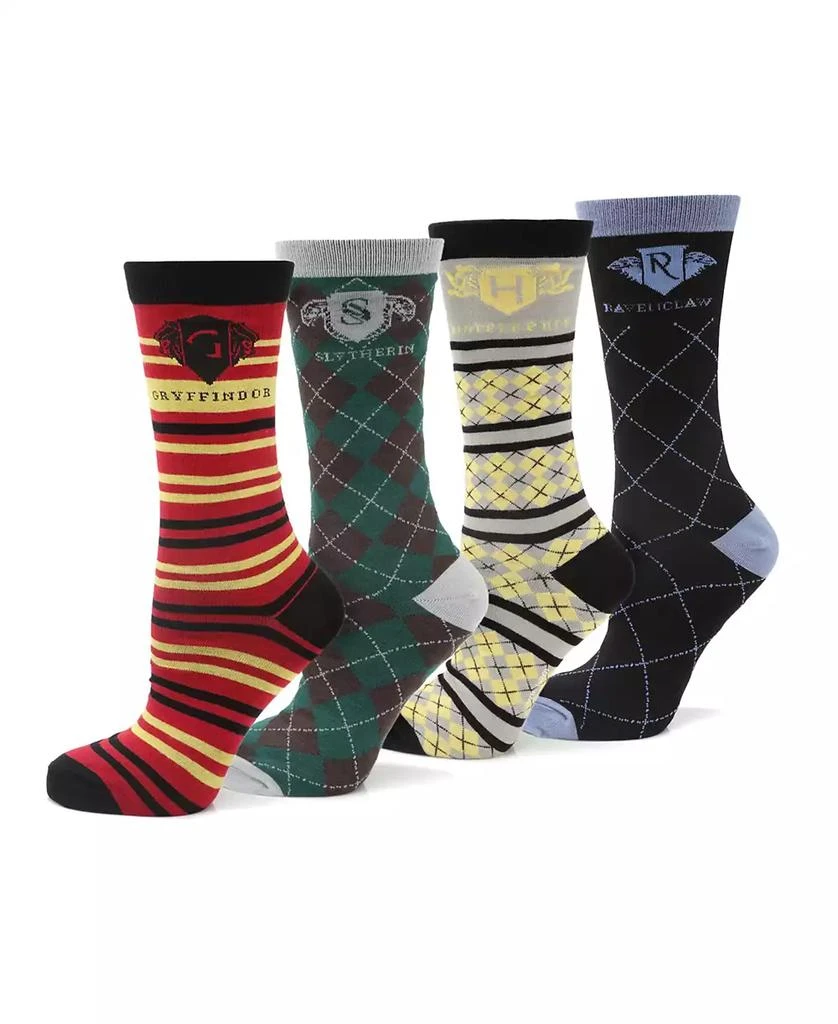 Harry Potter Men's House Socks Gift Set, Pack of 4 1