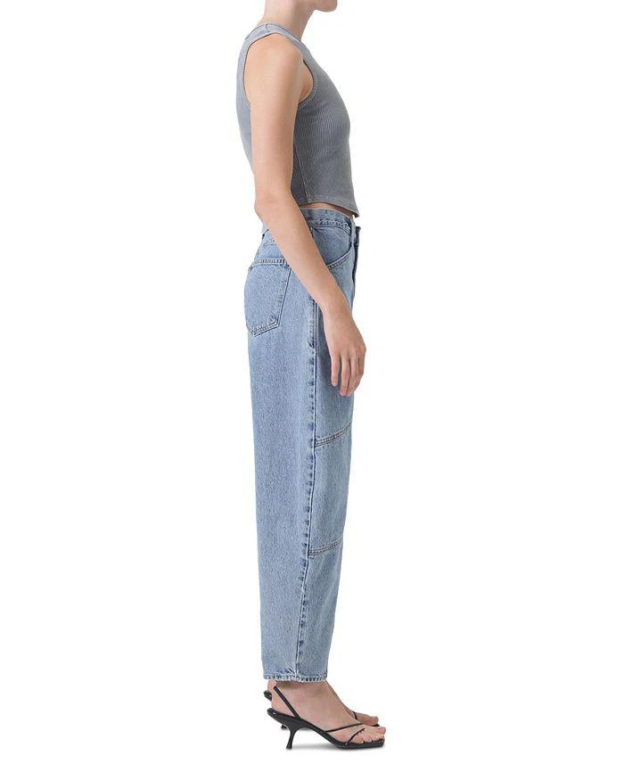 AGOLDE Mara Bowed Jeans in Effect 4
