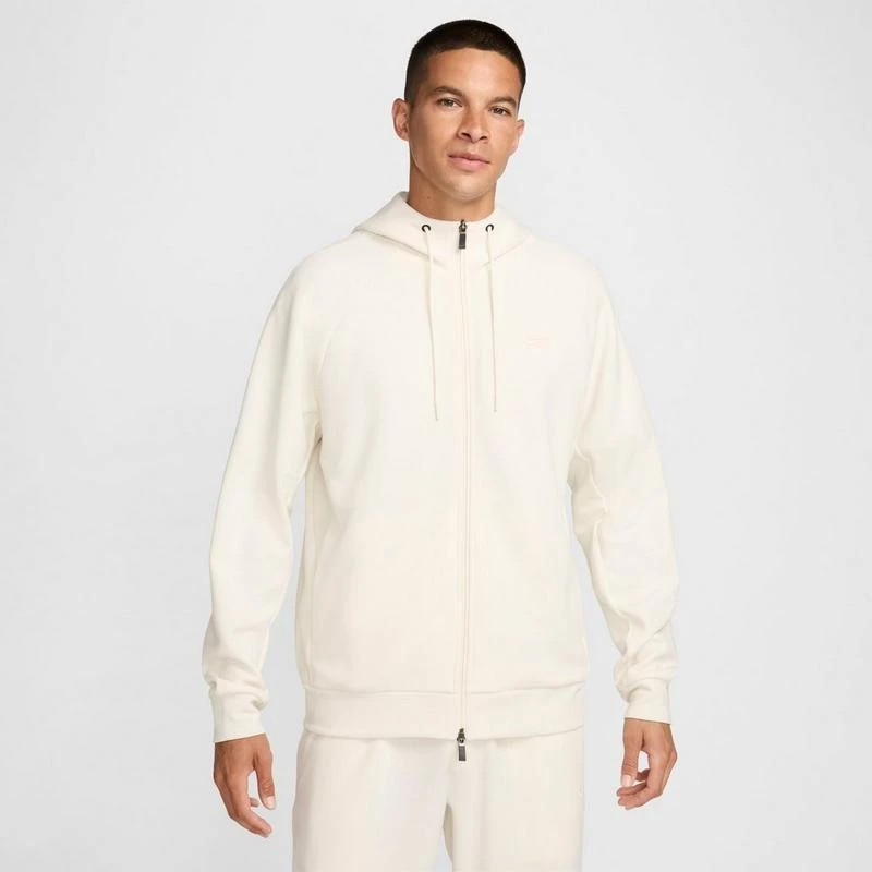 Men's Nike Primary Dri-FIT UV Full-Zip Versatile Hoodie FZ0967-110/Pale Ivory/Pale Ivory XL