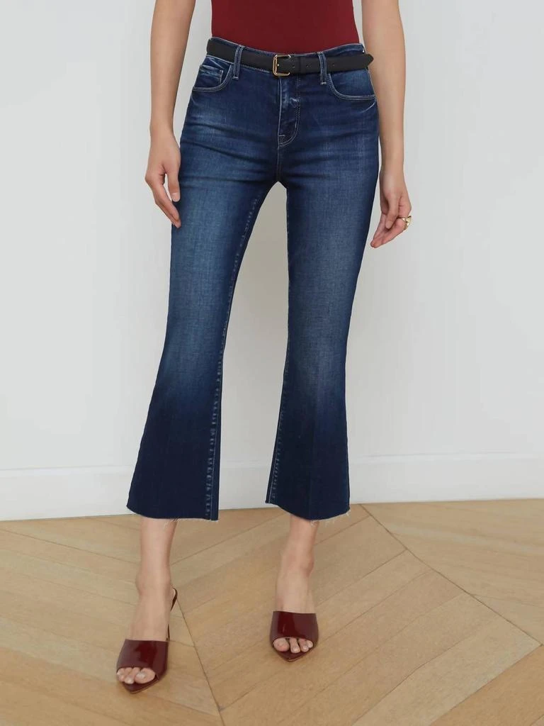 L'Agence L'Agence - Kendra High Rise Crop Flare Jean 1