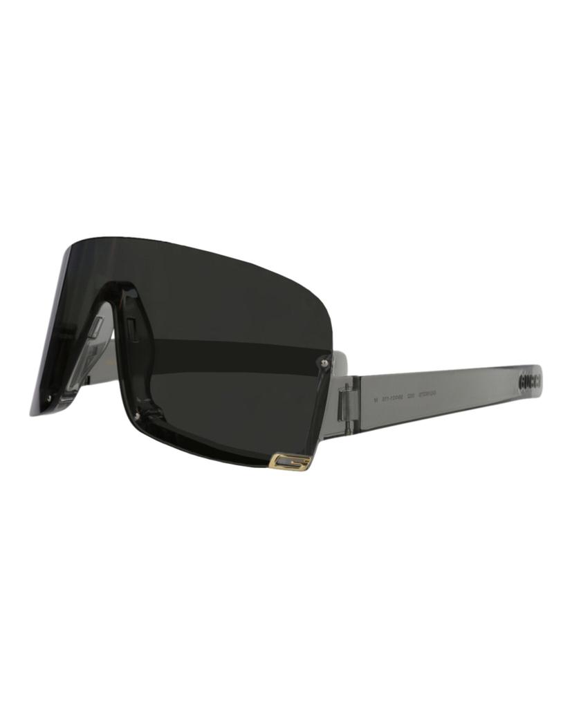 Gucci Shield-Frame Injection Sunglasses