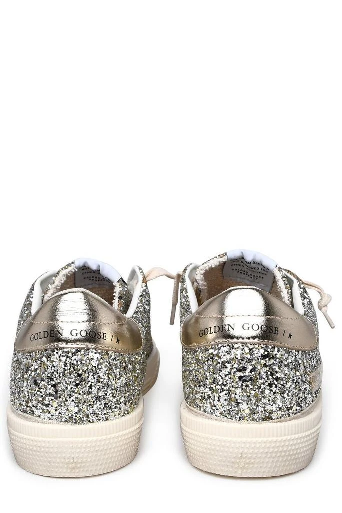 Golden Goose Kids Golden Goose Kids Glitter-Detailed Round Toe Sneakers 4