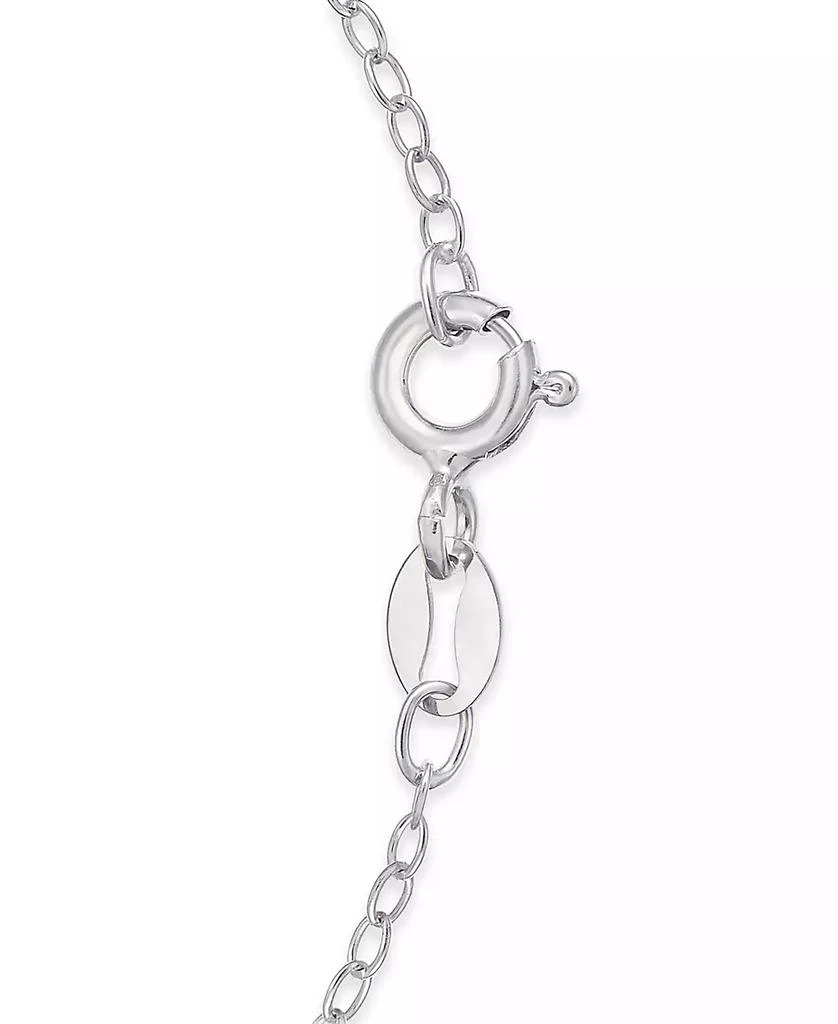 Macy's Multi-Gemstone Butterfly 17" Pendant Necklace (7/8 ct. t.w.) in Sterling Silver 5