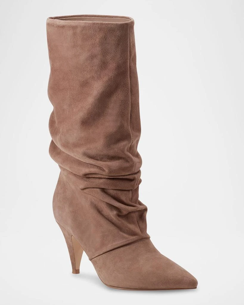 Marc Fisher Retro Slouchy Suede Mid Boots 2