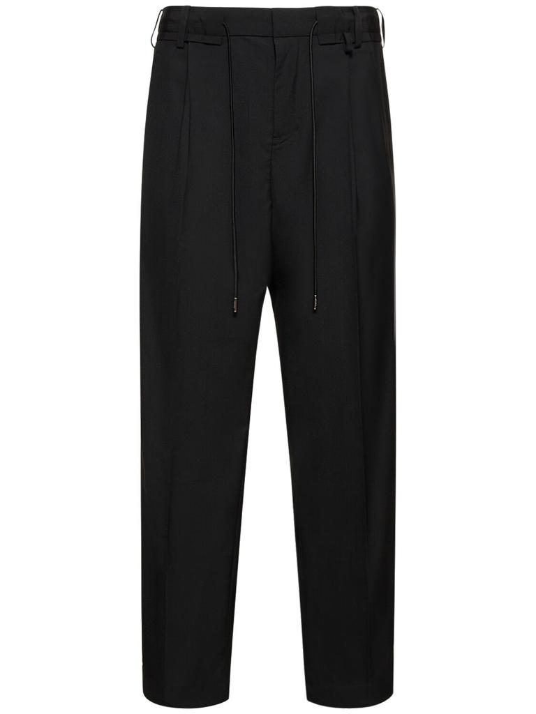 SACAI Tailored Wool Blend Pants