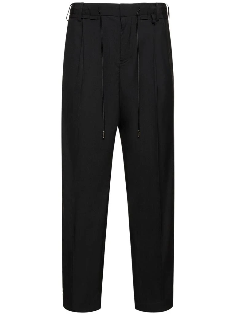 SACAI Tailored Wool Blend Pants 1