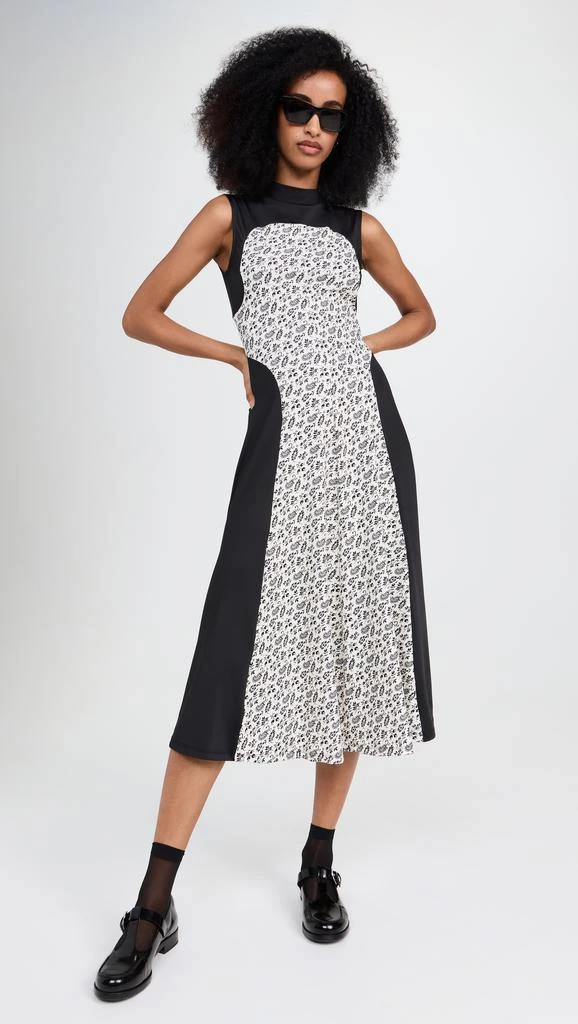Sea Panna Printed Spandex Sleeveless Dress 1