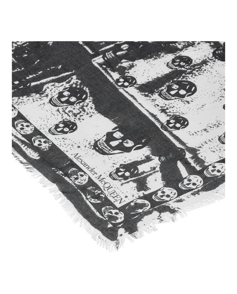 Alexander McQueen Misprint Skull Scarf 2