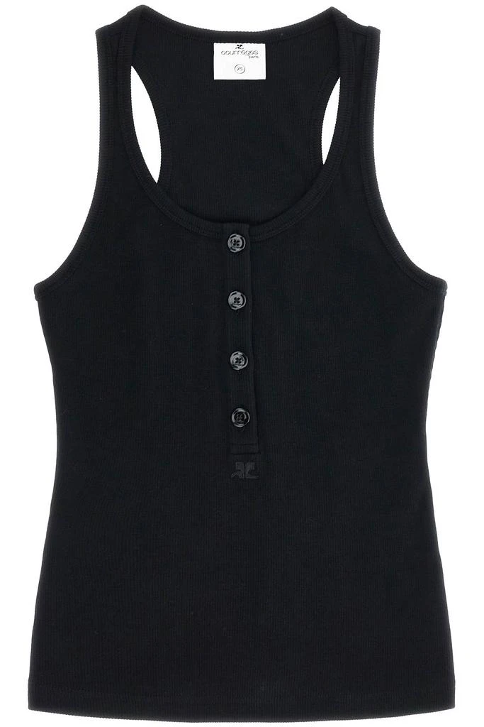 Courrèges 90s Rib Tank Top 1