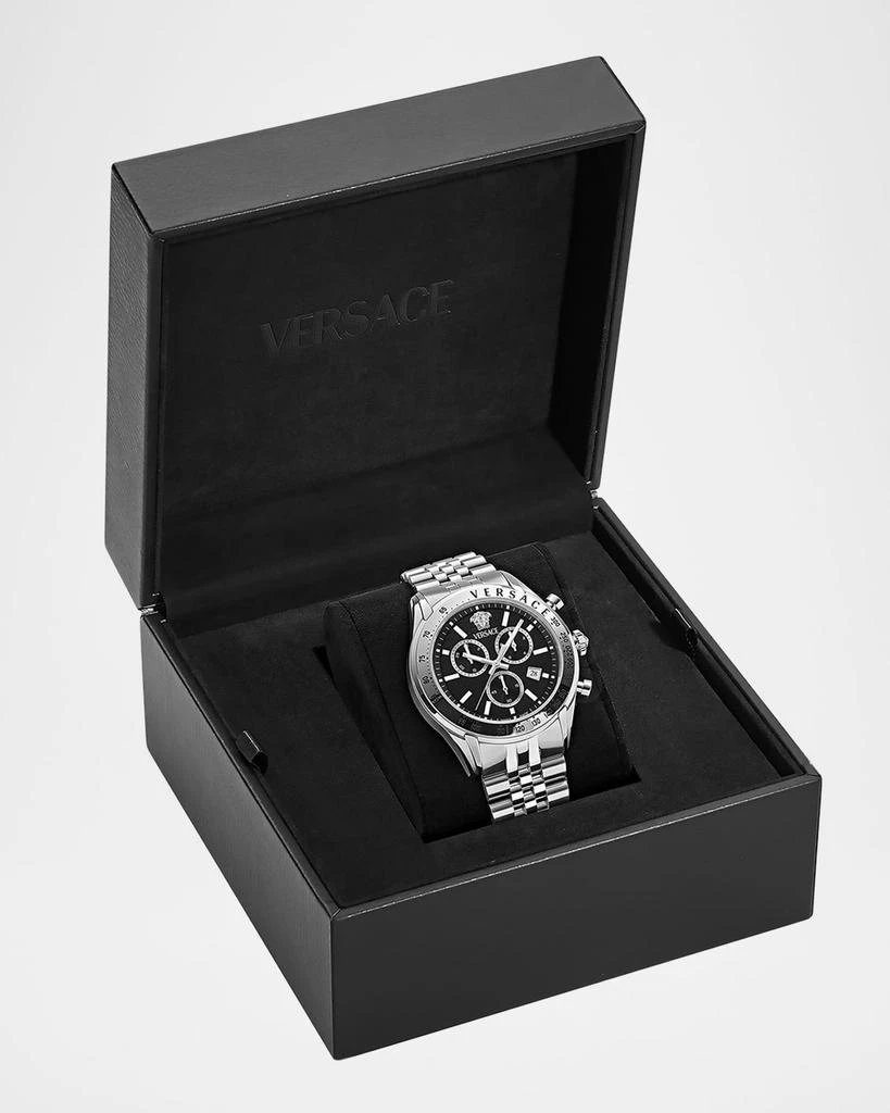 Versace Versace Chrono Master 44mm Stainless Steel Bracelet Watch 5