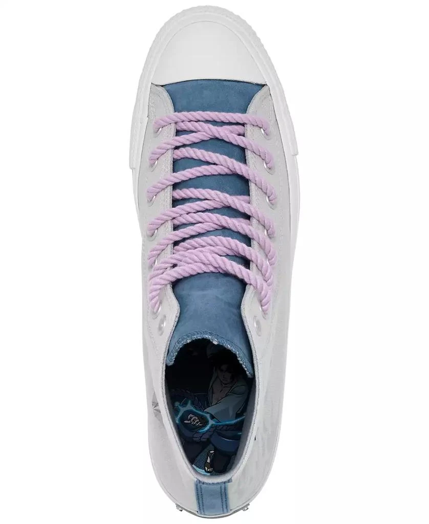 Converse x Naruto Shippuden Men's Sasuke Chuck Taylor All Star High Casual Sneakers from Finish Line 5