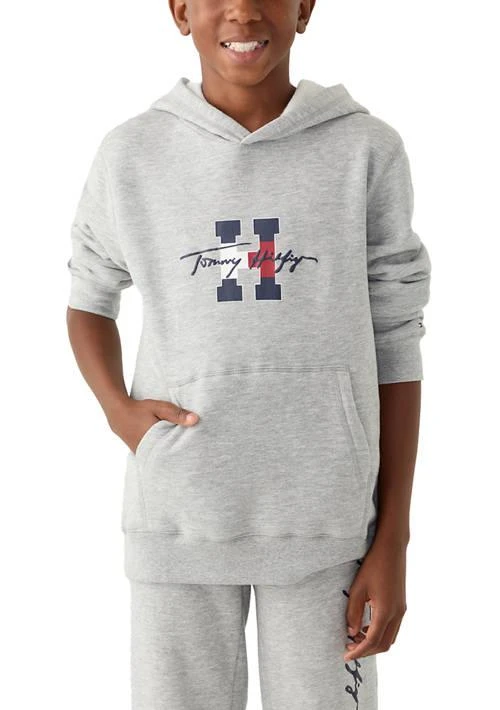 Tommy Hilfiger Boys 8-20 Script Logo Graphic Pullover Hoodie