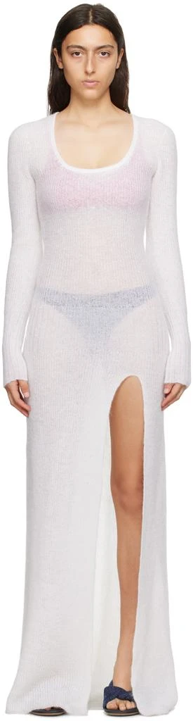 Jacquemus Off-White Le Chouchou 'La Robe Dao' Maxi Dress 1