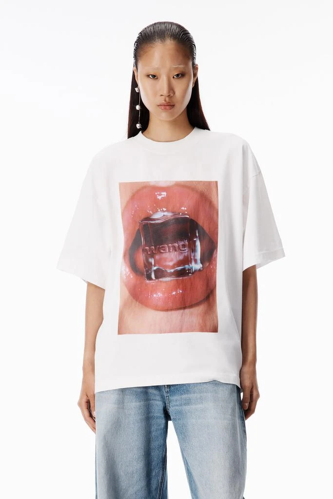 Alexander Wang Ice Cube Graphic Short Sleeve Tee 3