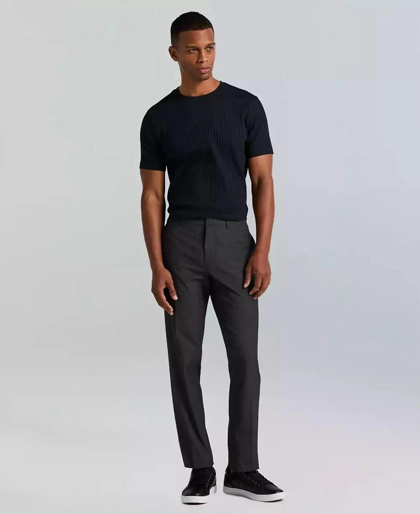 Perry Ellis Men
s Slim-Fit Flat Front Dress Pants 2