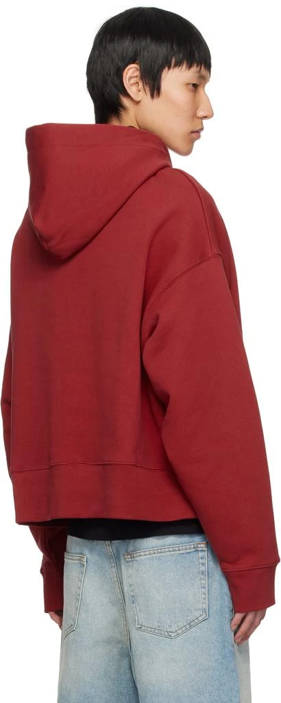 Palm Angels Red 'Bear in Mind' Hoodie 3