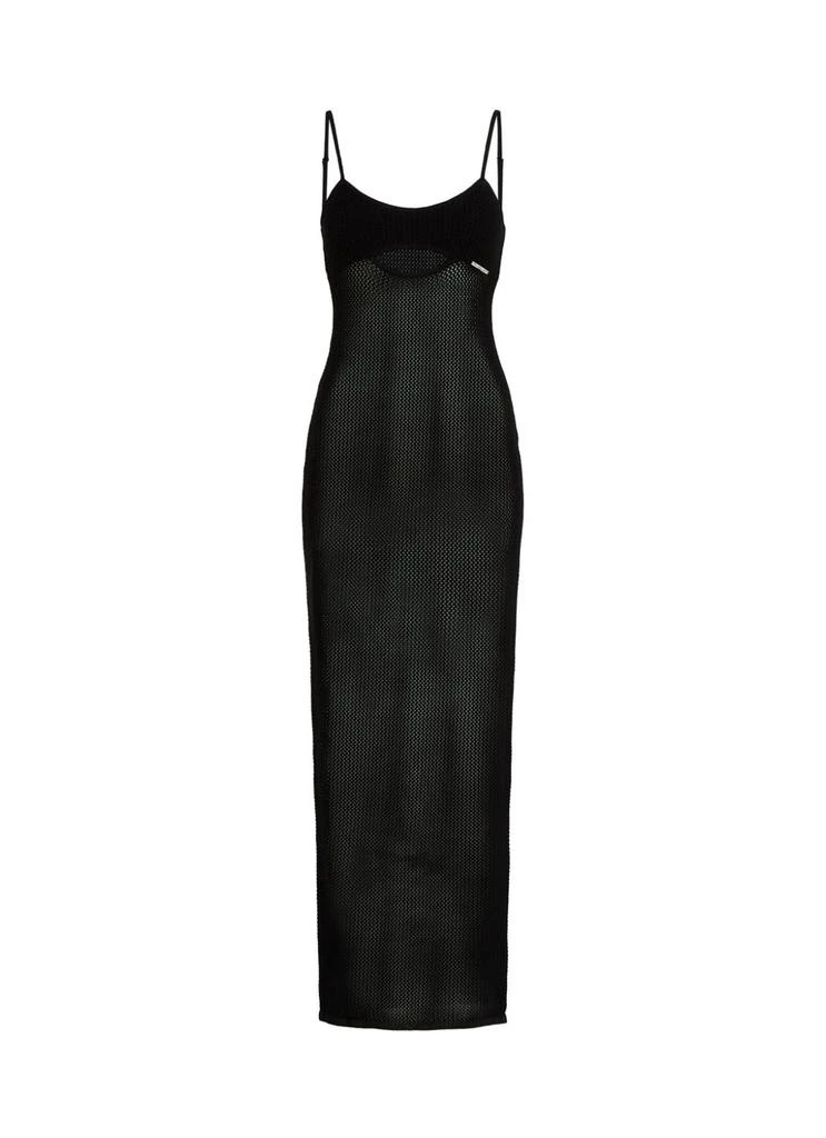 karl lagerfeld beach dress K/Signature Beach Dress | Sunshine Yellow Women's Dress | KARL LAGERFELD