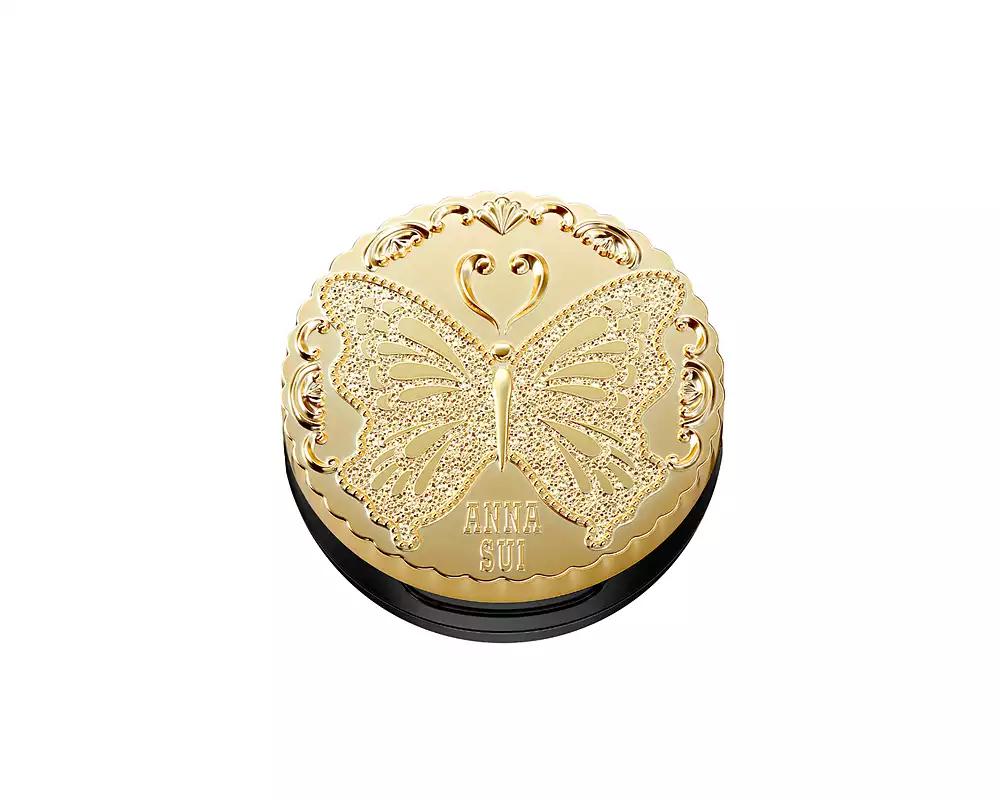 Anna Sui Loose Face Powder Compact 01 (Refill Sold Separately, Case Only)