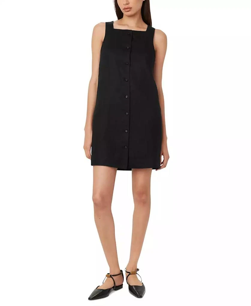 Frank And Oak Women's Linen Pinafore Dress 3