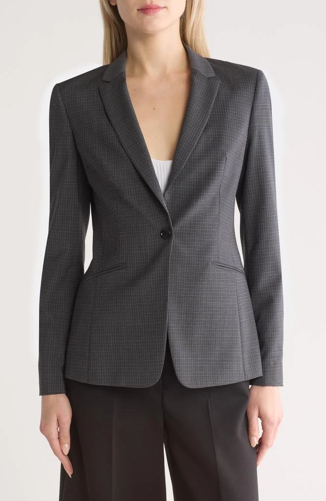 Hugo Boss Jabina Virgin Wool Blazer 1