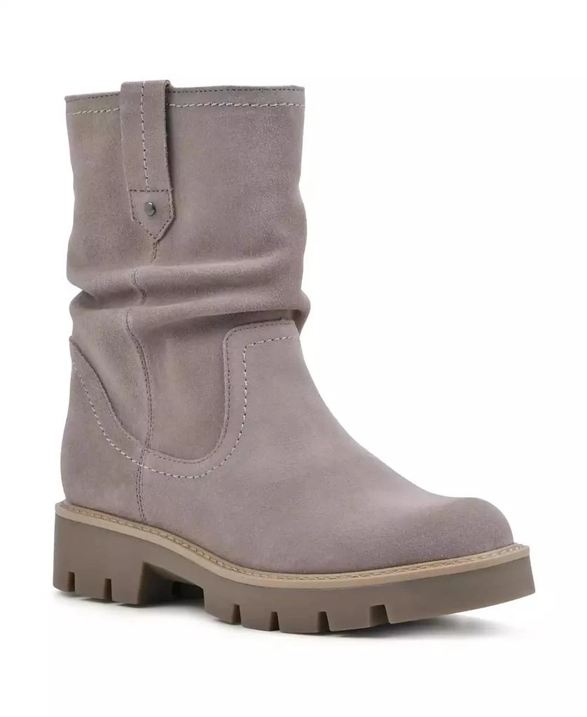 White Mountain Women's Glean Lug Sole Mid Shaft Boots 1