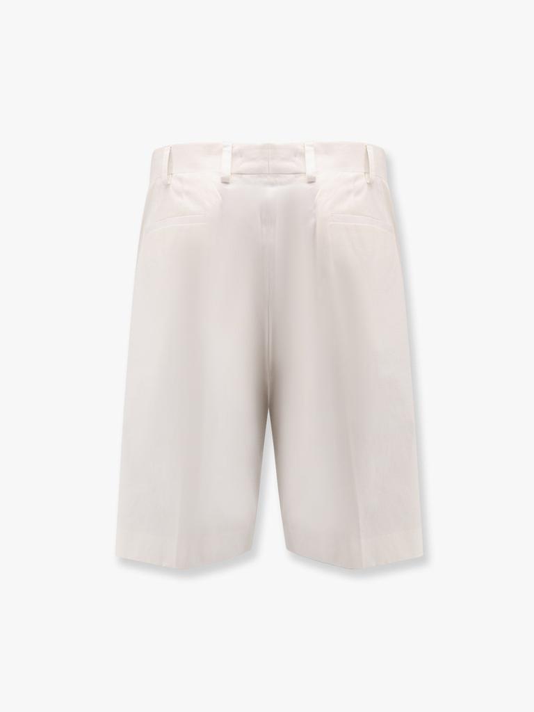 LANEUS Cotton bermuda shots with pinces
