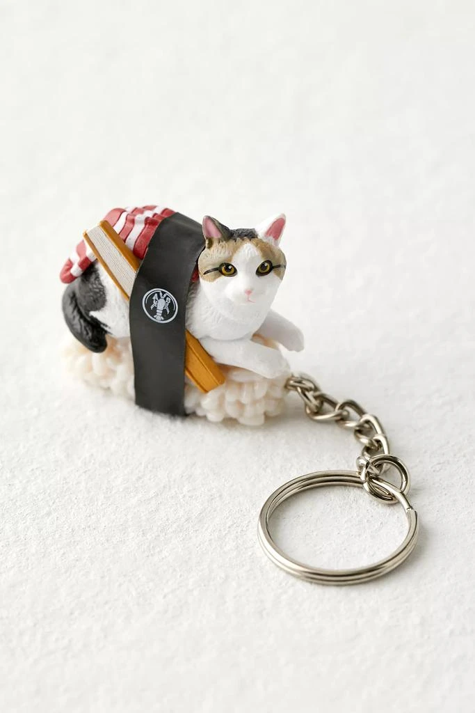 Urban Outfitters Sushi Cat Blind Box Keychain 3