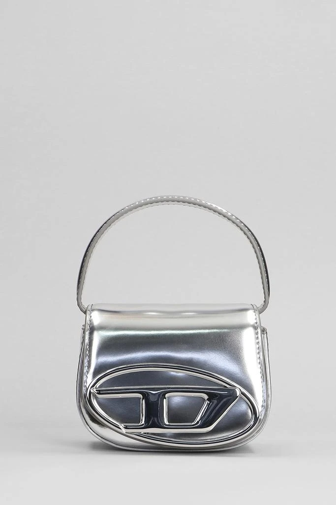 Diesel 1dr-xs-s Hand Bag In Silver Polyester 1