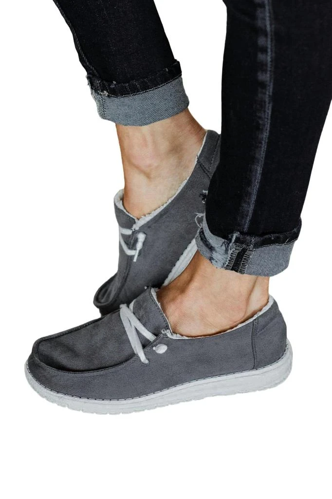 Gypsy Jazz Women's Harley Sneakers In Grey 3