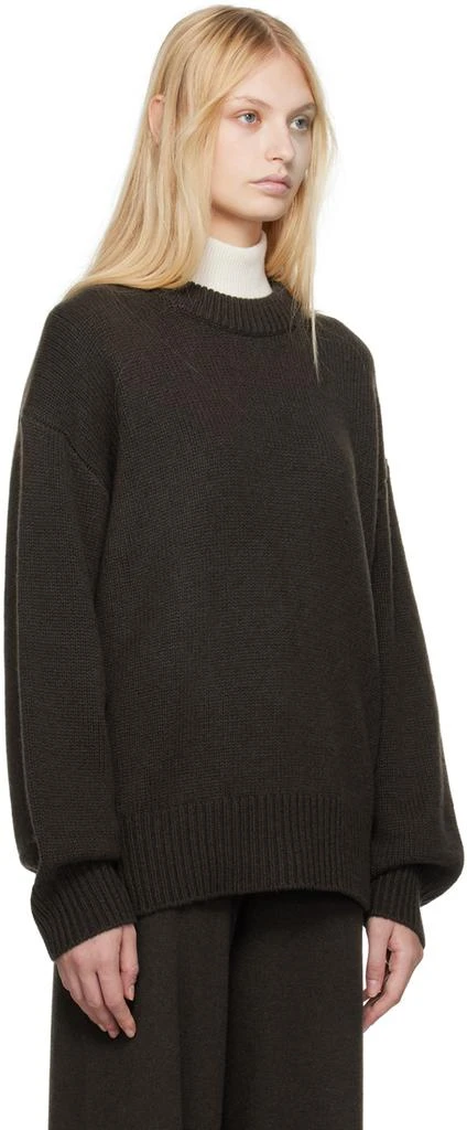 Lisa Yang Brown Renske Sweater 2