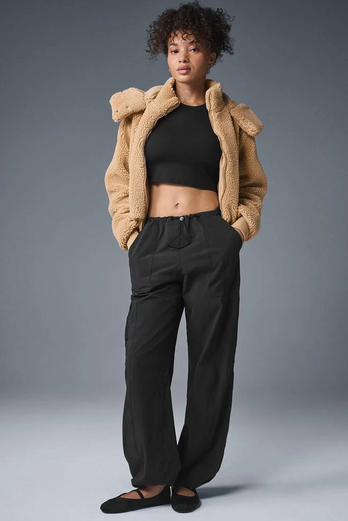 Alo Foxy Sherpa Jacket - Camel 4