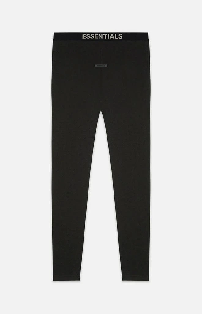 Essentials Black Thermal Pants 1