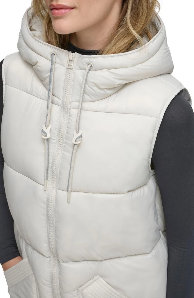 Andrew Marc Kerr Hooded Longline Puffer Vest 4