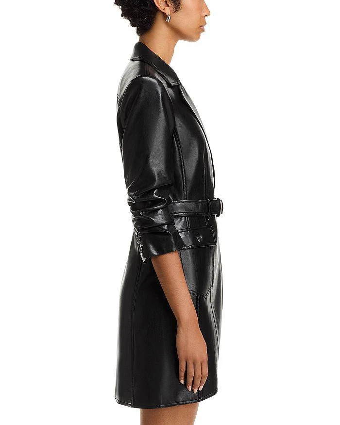 knee length dresses for ladies Vegan Leather Mckenna Dress – Cinq à Sept main image 0