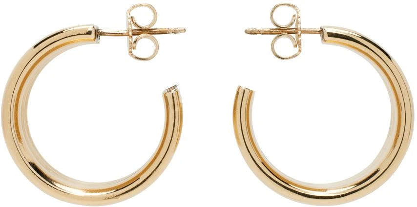 Laura Lombardi Gold Mini Grazia Earrings 1