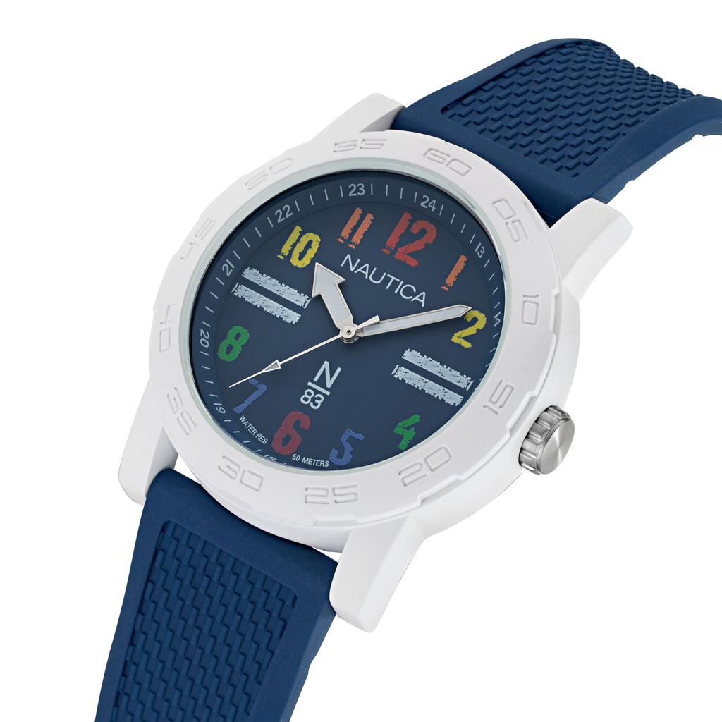 Nautica Mens Ayia Triada 3-Hand Watch